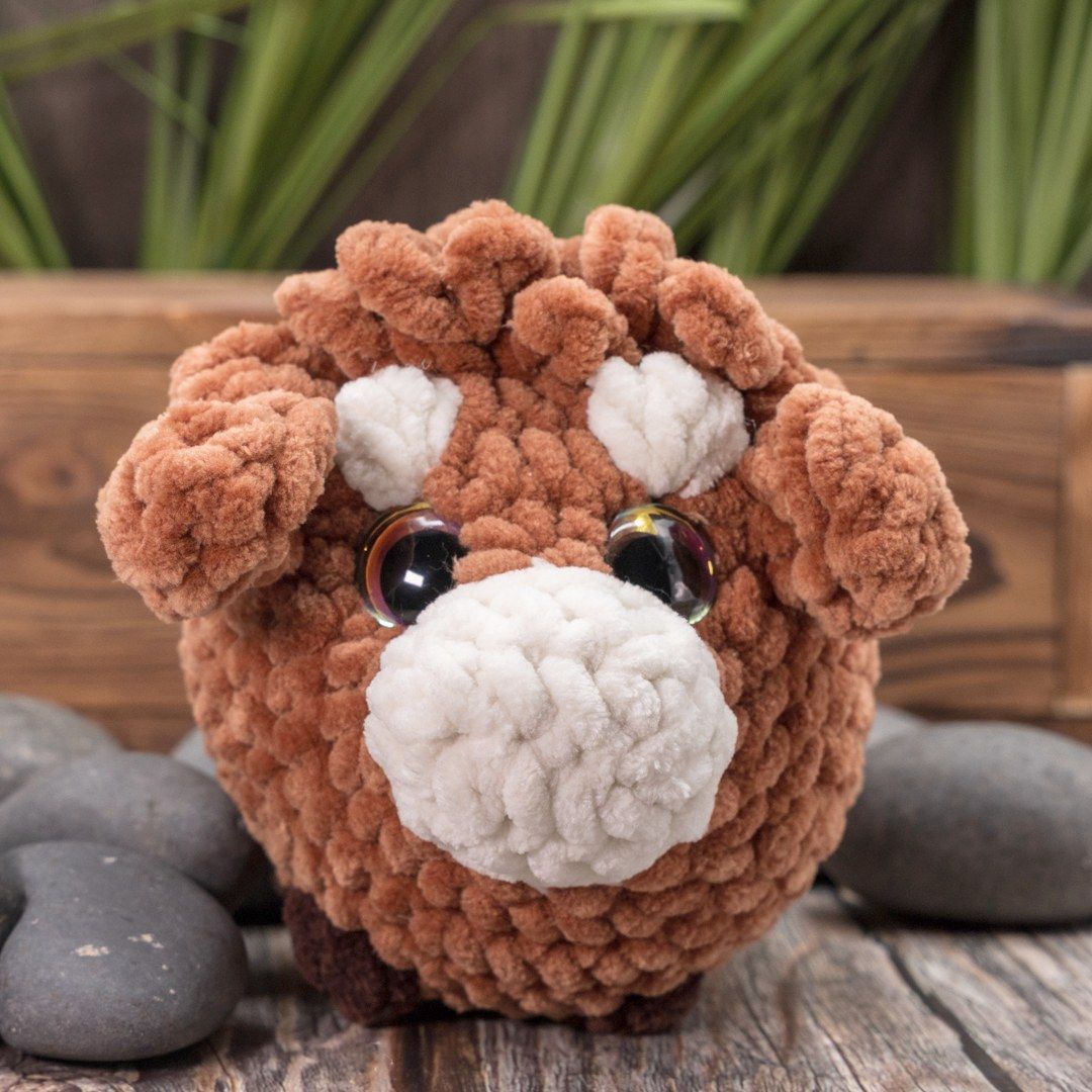 Butterball Belle the Highland Cow plushie
