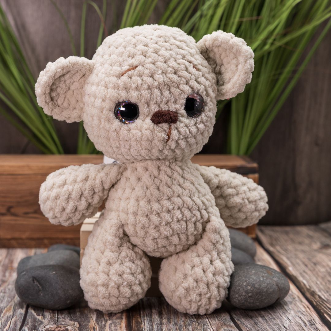 Cream Teddy Snuggle plushie