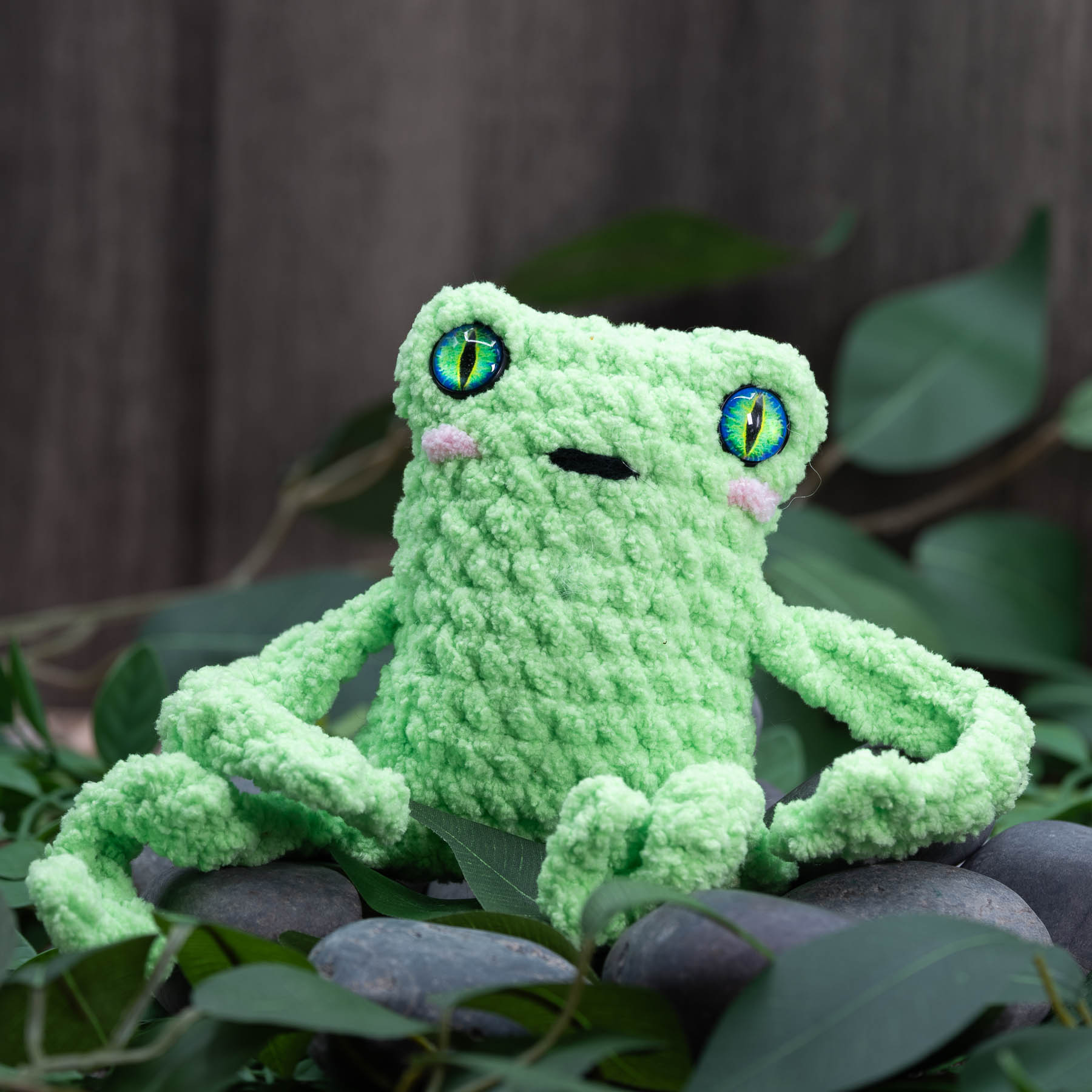 Jumpin' Jax Leggy Frog plushie