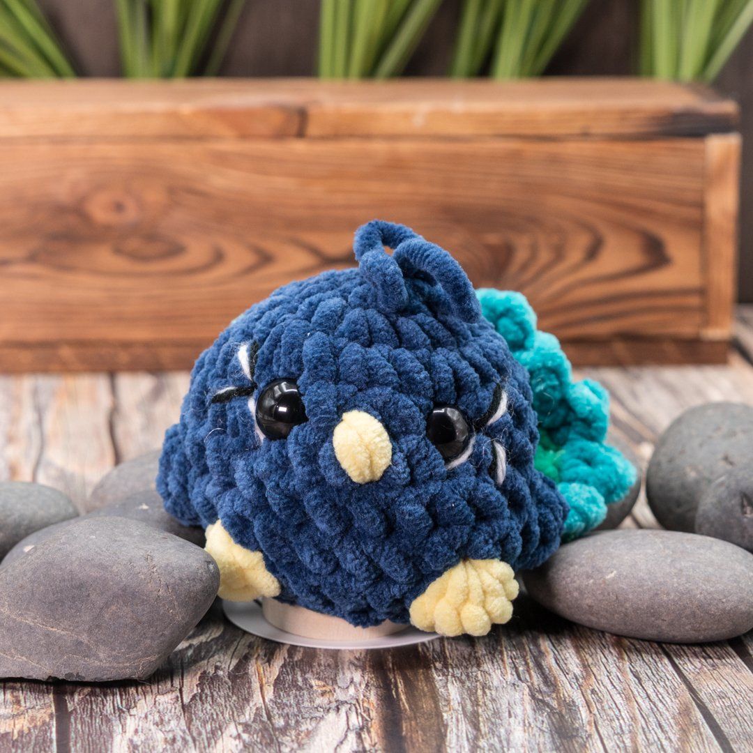 Mini Plume Peacock plushie