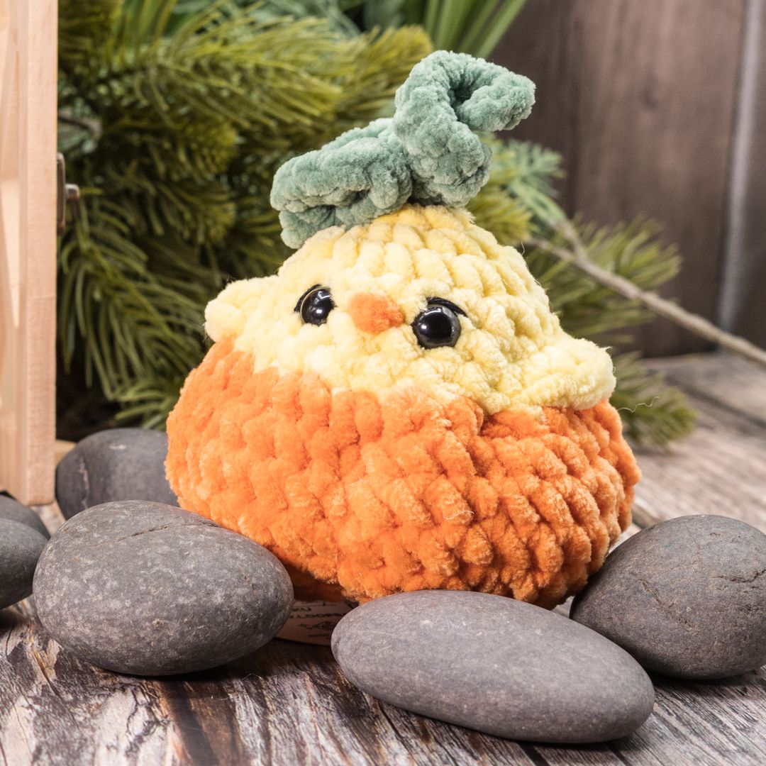 Pumpkin Peep Chick plushie