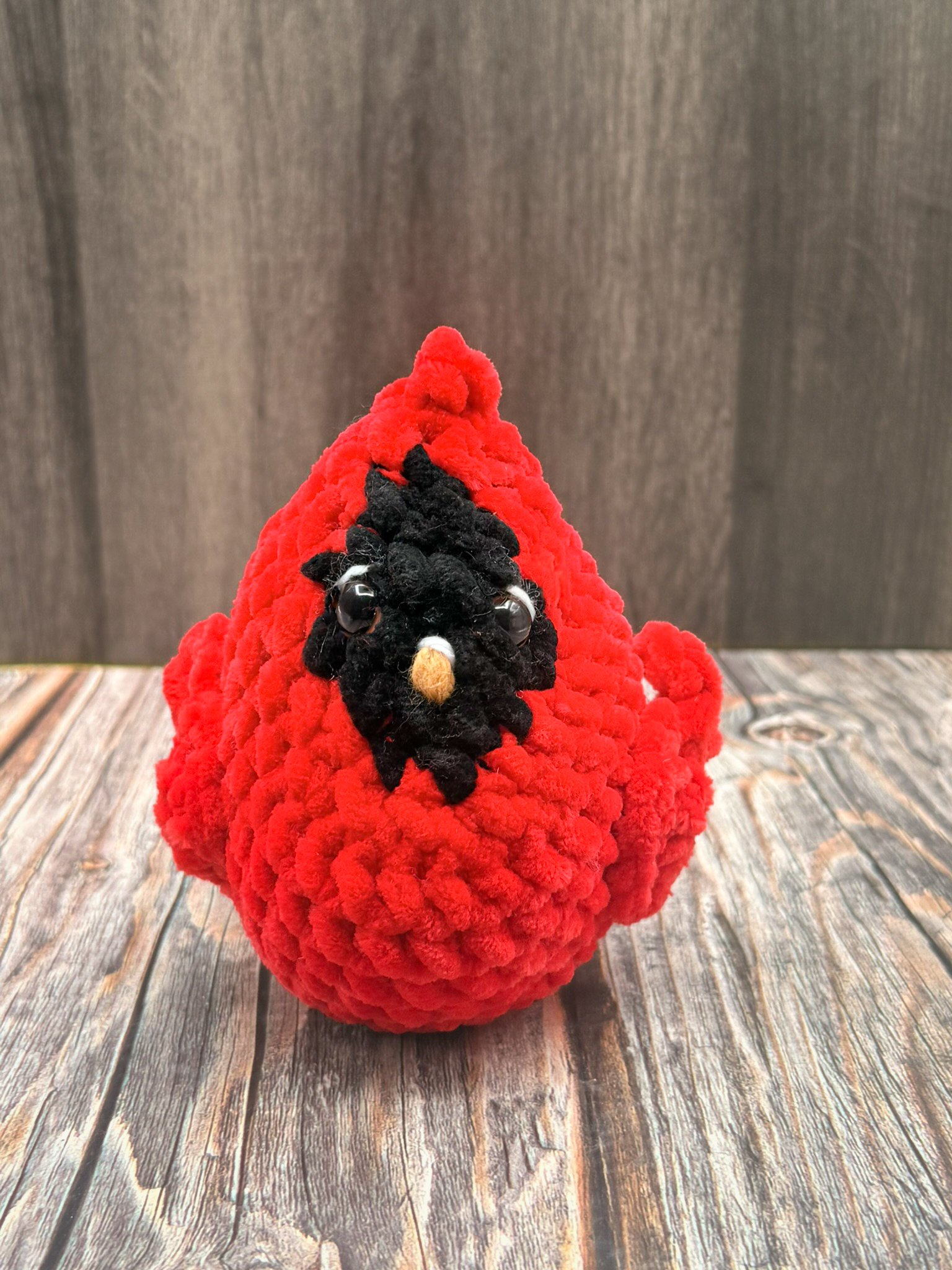 Ruby Red the Cardinal plushie