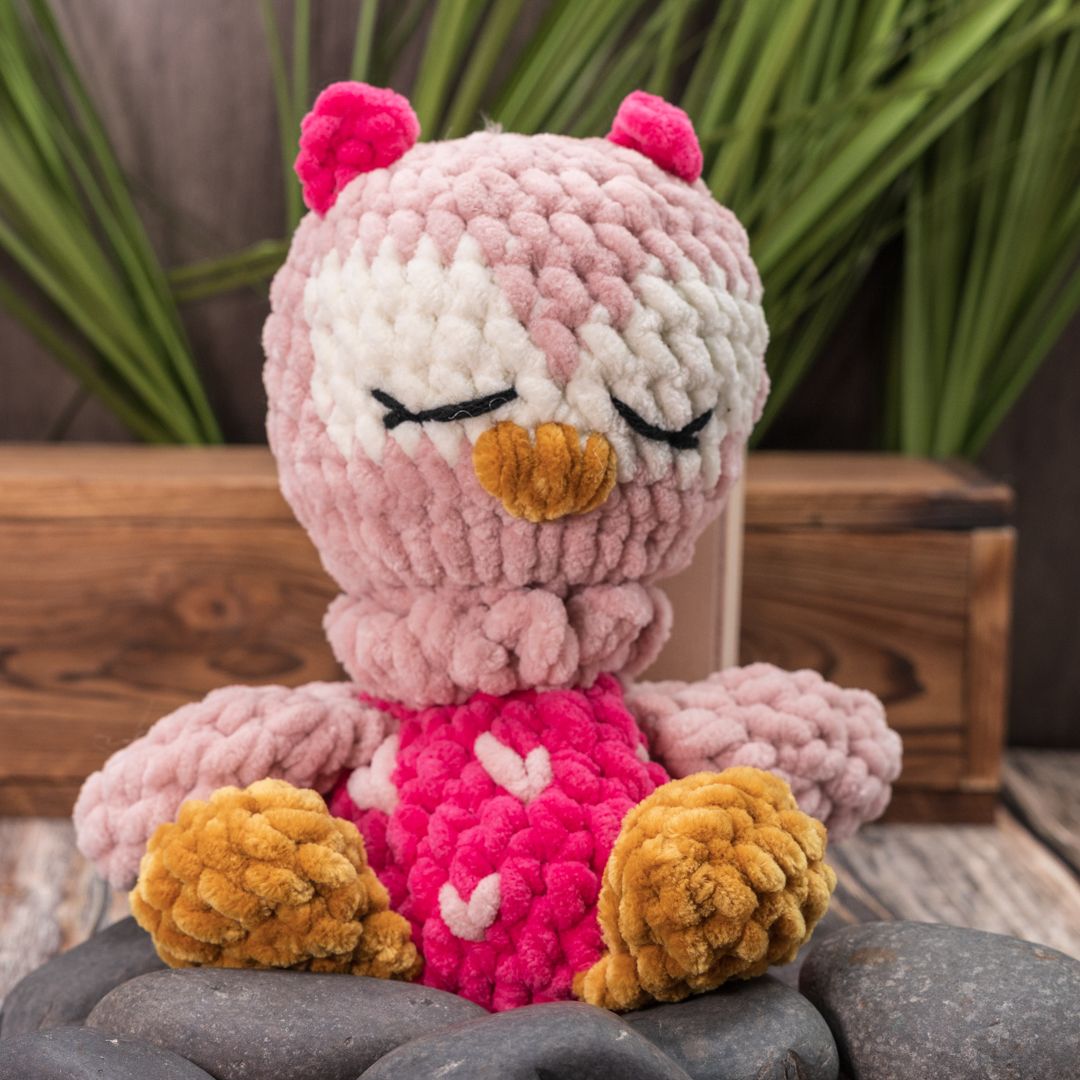 Sleepy Snuggle Owl plushie
